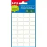 Apli Etiquetas Minibolsa Blancas Ø 13.0mm 6 Hojas | Ahorro Imprimiendo