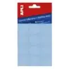 Apli Pack de Cierres Adhesivos Transparentes Ø 25mm - Microperforados - Adhesivo Permanente | Ahorro Imprimiendo