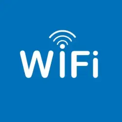 Apli Pegatina en PVC de Señalizacion Zona WiFi 114x114mm - Adhesivo Permanente | Ahorro Imprimiendo
