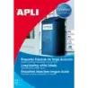 Apli Pack de 960 Etiquetas Blancas Resistentes Intemperie - Tamaño 45.7x21.2mm - 20 Hojas x 48 Etiquetas | Ahorro Imprimiendo