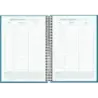 Dohe System Agenda Escolar 25/26 Espiral A5 - Semana Vista - Papel 70g/m2 - Cubierta de Carton Plastificado - Color Azul | Ahorr
