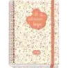 Dohe Bubbles Agenda Escolar 25/26 Espiral A5 - Semana Vista - Papel 70g/m2 - 4 Hojas de Pegatinas - Cubierta de Carton Plastific