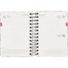Dohe C´est la Vie Agenda Escolar 25/26 Espiral Wire’o A6 - Dia Pagina - Papel 80g/m2 - 4 Hojas de Pegatinas - Cubierta de Carton