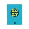 Finocam Cool Agenda Escolar 26/27 - Semana Vista Horizontal - Formato 8º - 120x164mm - Tapas de Carton Forrado - Papel de 80g/m2