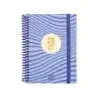 Finocam Diva Agenda Escolar 26/27 - Semana Vista Horizontal - Formato 8º - 120x164mm - Tapas de Carton Forrado - Papel de 80g/m2