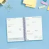 Finocam Diva Agenda Escolar 26/27 - Semana Vista Horizontal - Formato 8º - 120x164mm - Tapas de Carton Forrado - Papel de 80g/m2
