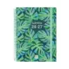 Finocam Diva Agenda Escolar 26/27 - Semana Vista Horizontal - Formato 4º - 155x212mm - Tapas de Carton Forrado - Papel de 80g/m2