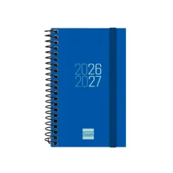 Finocam Espir Agenda Escolar 26/27 - Semana Vista Horizontal - Formato E3 - 79x127mm - Tapas de Polipropileno - Papel de 80g/m2