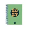 Finocam Cool Agenda Escolar 26/27 - 1 Dia por Pagina - Formato 8º - 120x164mm - Tapas de Carton Forrado - Papel de 80g/m2 - Espi