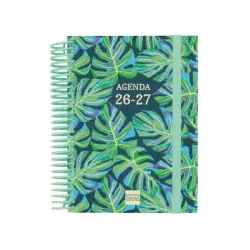 Finocam Diva Agenda Escolar 26/27 - 1 Dia por Pagina - Formato 8º - 120x164mm - Tapas de Carton Forrado - Papel de 80g/m2 - Espi