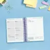 Finocam Diva Agenda Escolar 26/27 - 1 Dia por Pagina - Formato 8º - 120x164mm - Tapas de Carton Forrado - Papel de 80g/m2 - Espi