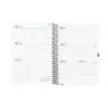 Finocam Espir Agenda Escolar 26/27 - Semana Vista Horizontal - Formato E8 - 120x171mm - Tapas de Polipropileno - Papel de 80g/m2