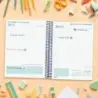 Finocam Cool Agenda Escolar 26/27 - 1 Dia por Pagina - Formato 4º - 155x212mm - Tapas de Carton Forrado - Papel de 80g/m2 - Espi