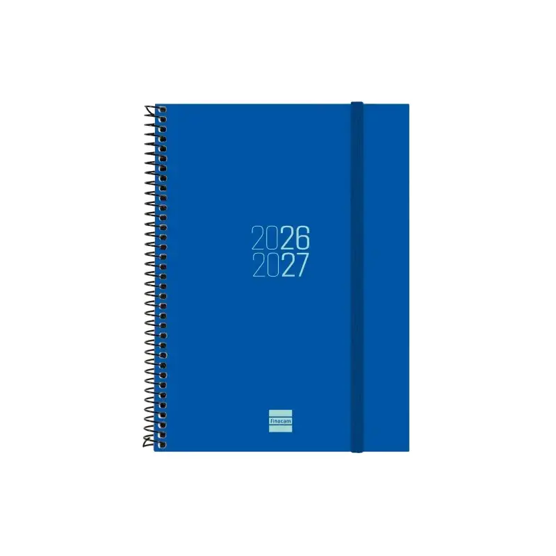 Finocam Espir Agenda Escolar 26/27 - Semana Vista Horizontal - Formato E10 - 155x212mm - Tapas de Polipropileno - Papel de 80g/m