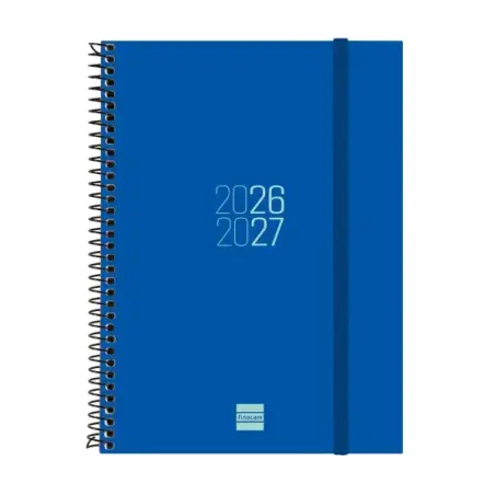 Finocam Espir Agenda Escolar 26/27 - Semana Vista Horizontal - Formato E10 - 155x212mm - Tapas de Polipropileno - Papel de 80g/m