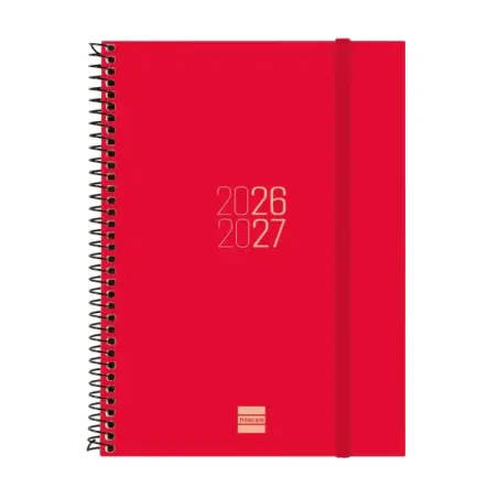 Finocam Espir Agenda Escolar 26/27 - Semana Vista Horizontal - Formato E10 - 155x212mm - Tapas de Polipropileno - Papel de 80g/m
