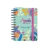 Finocam Talkual Agenda Escolar 26/27 - Semana Vista Horizontal - Formato 8º - 120x169mm - Tapa Dura - Papel de 100g/m2 - Espiral