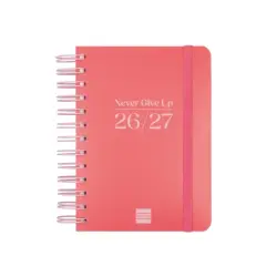 Finocam Cosmo Flex Agenda Escolar 26/27 - 1 Dia por Pagina - Formato 8º - 120x169mm - Tapas de Polipropileno - Papel de 80g/m2 -