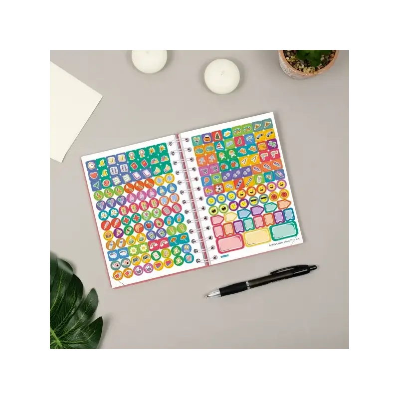 Finocam Cosmo Flex Agenda Escolar 26/27 - 1 Dia por Pagina - Formato 8º - 120x169mm - Tapas de Polipropileno - Papel de 80g/m2 -