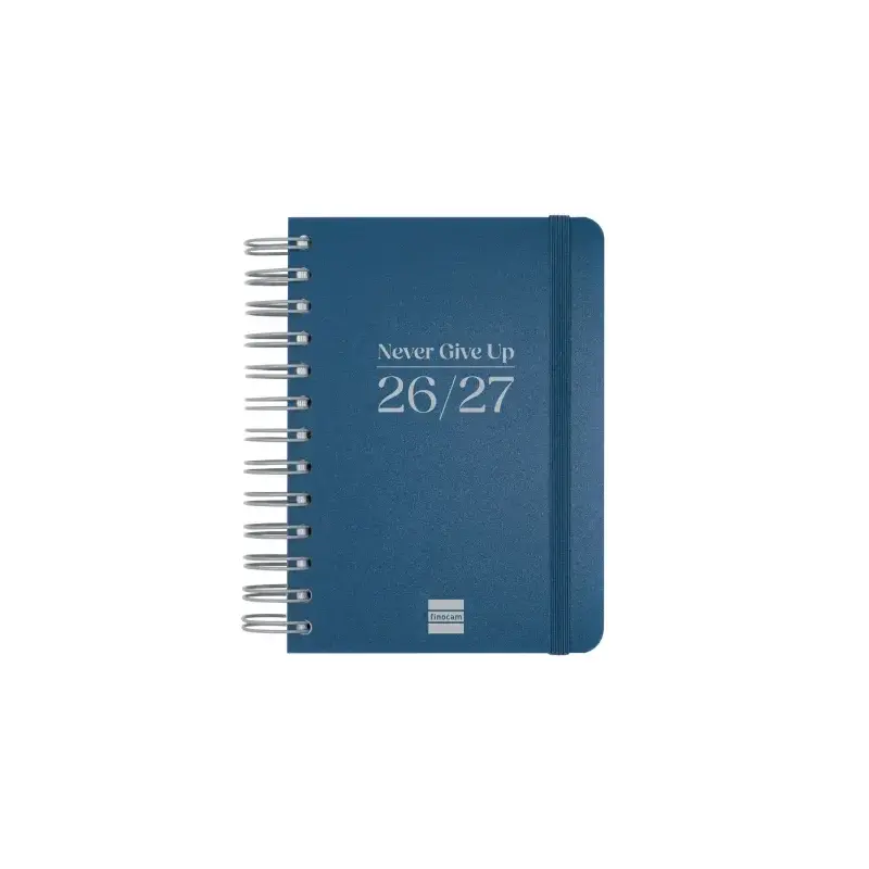 Finocam Cosmo Flex Agenda Escolar 26/27 - 1 Dia por Pagina - Formato 8º - 120x169mm - Tapas de Polipropileno - Papel de 80g/m2 -