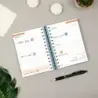 Finocam Cosmo Flex Agenda Escolar 26/27 - 1 Dia por Pagina - Formato 8º - 120x169mm - Tapas de Polipropileno - Papel de 80g/m2 -