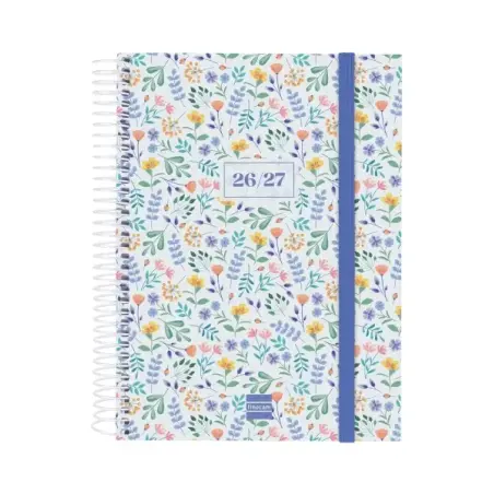 Finocam Secundaria Agenda Escolar 26/27 - 1 Dia por Pagina - Formato 4º - 155x212mm - Tapas de Polipropileno - Papel de 80g/m2 -