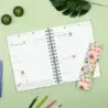Finocam Moniquilla Agenda Escolar 26/27 - Semana Vista Horizontal - Formato E10 - 155x212mm - Tapa Dura - Papel de 80g/m2 - Espi