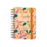 Finocam Talkual Agenda Escolar 26/27 - 1 Dia por Pagina - Formato 8º - 120x169mm - Tapa Dura - Papel de 80g/m2 - Espiral Metalic