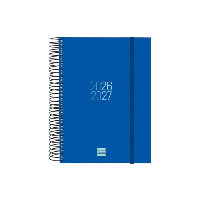 Finocam Espir Agenda Escolar 26/27 - 1 Dia por Pagina - Formato E10 - 155x212mm - Tapas de Polipropileno - Papel de 70g/m2 - Esp