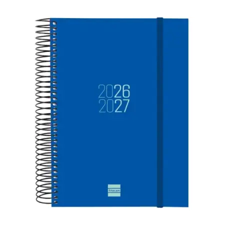Finocam Espir Agenda Escolar 26/27 - 1 Dia por Pagina - Formato E10 - 155x212mm - Tapas de Polipropileno - Papel de 70g/m2 - Esp