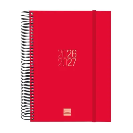 Finocam Espir Agenda Escolar 26/27 - 1 Dia por Pagina - Formato E10 - 155x212mm - Tapas de Polipropileno - Papel de 70g/m2 - Esp