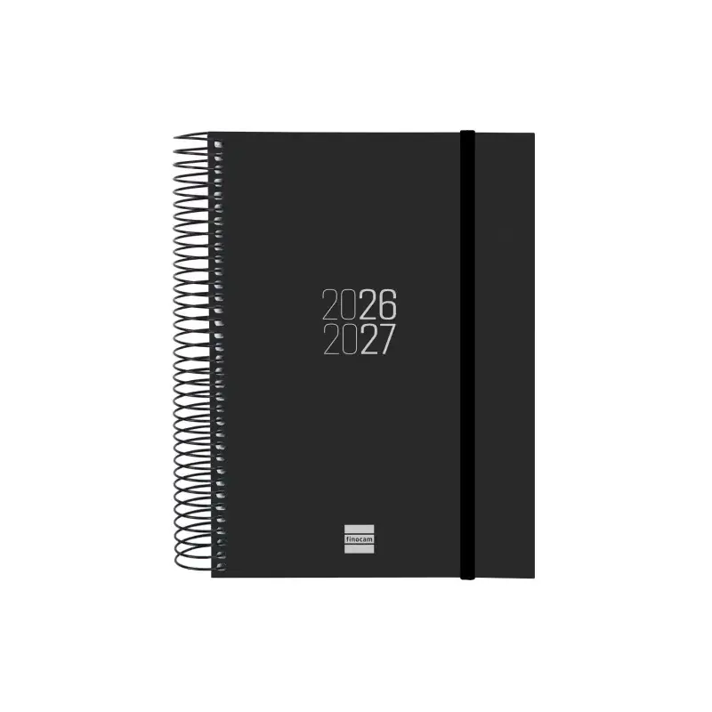 Finocam Espir Agenda Escolar 26/27 - 1 Dia por Pagina - Formato E10 - 155x212mm - Tapas de Polipropileno - Papel de 70g/m2 - Esp