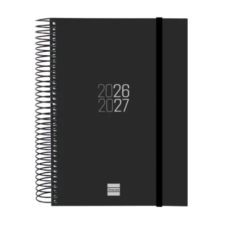 Finocam Espir Agenda Escolar 26/27 - 1 Dia por Pagina - Formato E10 - 155x212mm - Tapas de Polipropileno - Papel de 70g/m2 - Esp