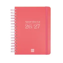 Finocam Cosmo Flex Agenda Escolar 26/27 - 1 Dia por Pagina - Formato 4º - 155x212mm - Tapas de Polipropileno - Papel de 80g/m2 -
