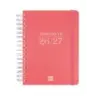 Finocam Cosmo Flex Agenda Escolar 26/27 - 1 Dia por Pagina - Formato 4º - 155x212mm - Tapas de Polipropileno - Papel de 80g/m2 -
