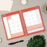 Finocam Cosmo Flex Agenda Escolar 26/27 - 1 Dia por Pagina - Formato 4º - 155x212mm - Tapas de Polipropileno - Papel de 80g/m2 -