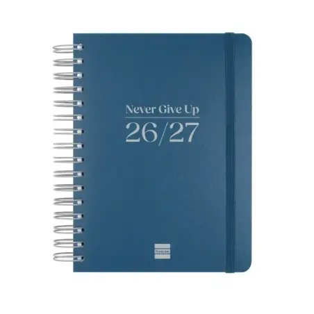 Finocam Cosmo Flex Agenda Escolar 26/27 - 1 Dia por Pagina - Formato 4º - 155x212mm - Tapas de Polipropileno - Papel de 80g/m2 -
