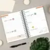 Finocam Cosmo Flex Agenda Escolar 26/27 - 1 Dia por Pagina - Formato 4º - 155x212mm - Tapas de Polipropileno - Papel de 80g/m2 -