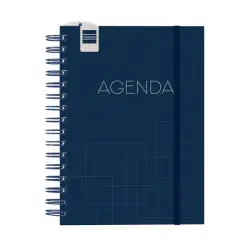 Finocam Institut Agenda Escolar 26/27 - Semana Vista Vertical - Formato 4º - 155x215mm - Tapas de Polipropileno - Papel de 90g/m