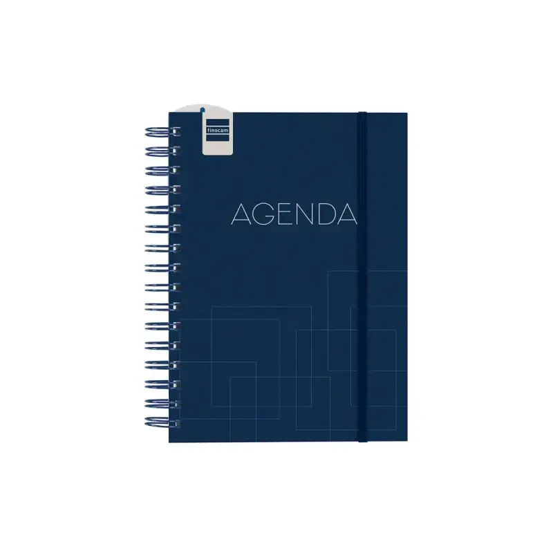 Finocam Institut Agenda Escolar 26/27 - Semana Vista Vertical - Formato 4º - 155x215mm - Tapas de Polipropileno - Papel de 90g/m
