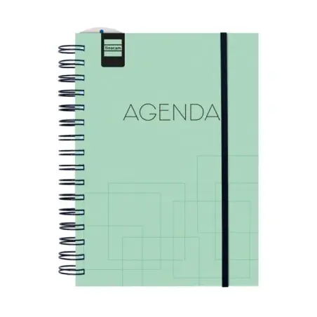 Finocam Institut Agenda Escolar 26/27 - Semana Vista Vertical - Formato 4º - 155x215mm - Tapas de Polipropileno - Papel de 90g/m