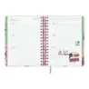 Finocam Talkual Agenda Escolar 26/27 - Semana Vista Horizontal - Formato 4º - 155x217mm - Tapa Dura - Papel de 100g/m2 - Espiral