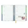 Finocam Talkual Agenda Escolar 26/27 - Semana Vista Horizontal - Formato 4º - 155x217mm - Tapa Dura - Papel de 100g/m2 - Espiral