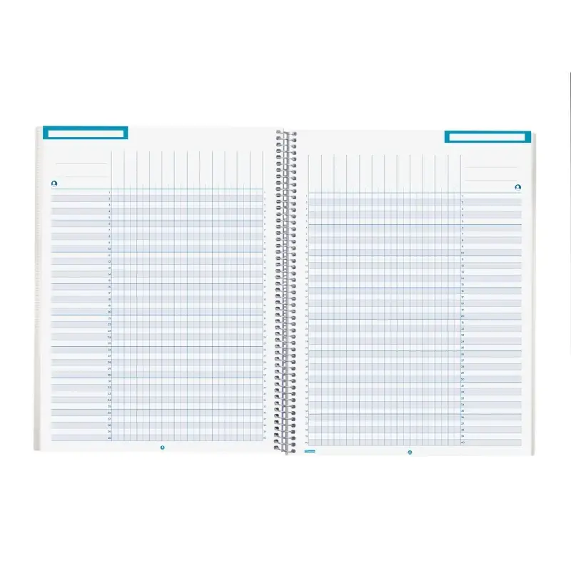 Finocam Organizacion Agenda sin Fechar para Docentes - Semana Vista - 230x310mm - Tapas de Polipropileno - Papel de 80g/m2 - Esp
