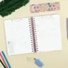 Finocam Moniquilla Agenda Escolar 26/27 - 1 Dia por Pagina - Formato E10 - 155x212mm - Tapa Dura - Papel de 80g/m2 - Espiral Met