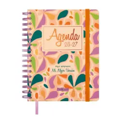 Finocam Talkual Agenda Escolar 26/27 - 1 Dia por Pagina - Formato 4º - 155x217mm - Tapa Dura - Papel de 80g/m2 - Espiral Metalic