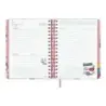 Finocam Talkual Agenda Escolar 26/27 - 1 Dia por Pagina - Formato 4º - 155x217mm - Tapa Dura - Papel de 80g/m2 - Espiral Metalic