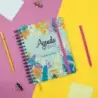 Finocam Talkual Agenda Escolar 26/27 - 1 Dia por Pagina - Formato 4º - 155x217mm - Tapa Dura - Papel de 80g/m2 - Espiral Metalic