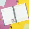 Finocam Talkual Agenda Escolar 26/27 - 1 Dia por Pagina - Formato 4º - 155x217mm - Tapa Dura - Papel de 80g/m2 - Espiral Metalic