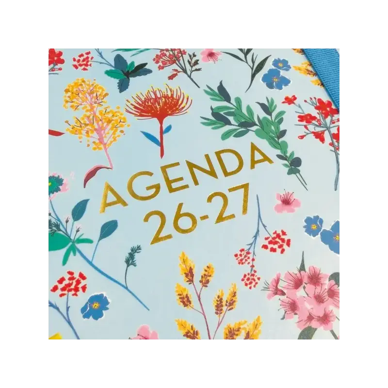 Finocam Magistral Design Agenda Escolar 26/27 - Semana Vista Horizontal - Formato 4º - 155x212mm - Tapas de Carton Forrado - Pap